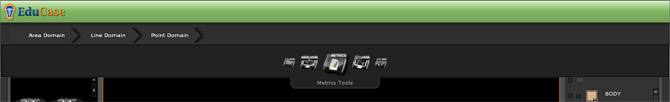 EduCase Features Metric Tools Header